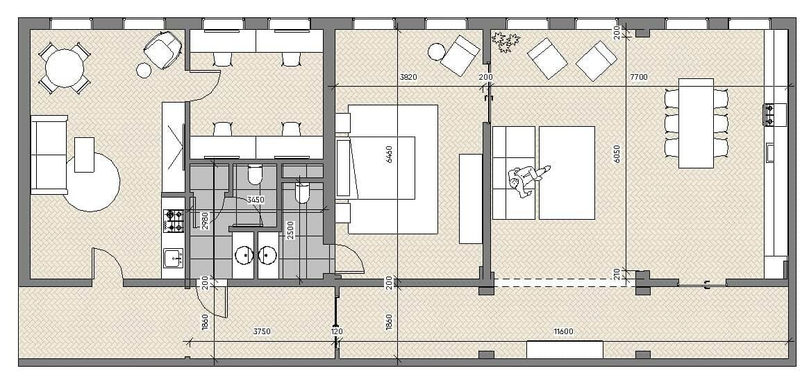 План фотостудії Content Room у Києві